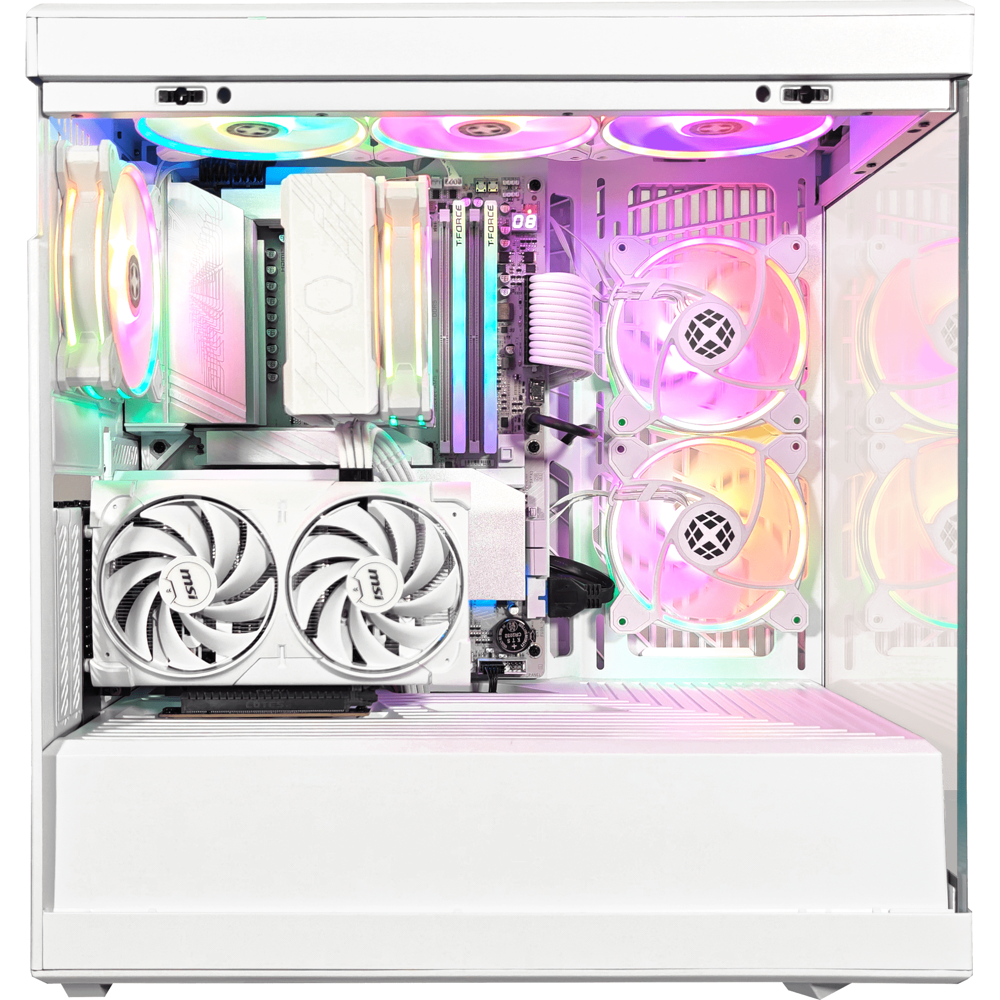 Y40 Snow White Ghost AMD Ready to Ship