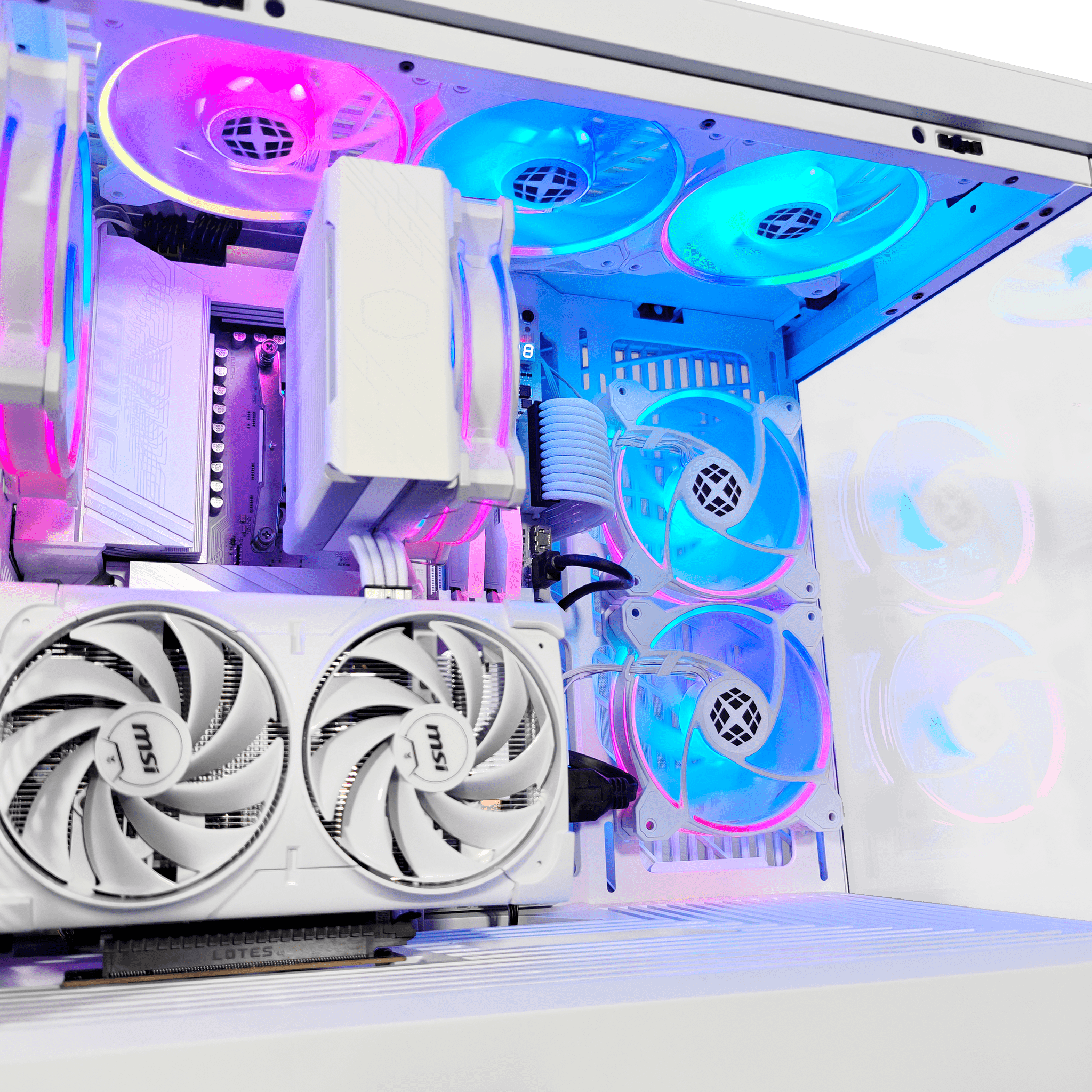 Y40 Snow White Ghost AMD Ready to Ship